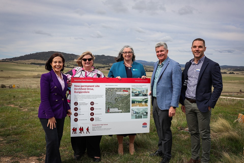 New site confirmed for Bungendore High School Main Image